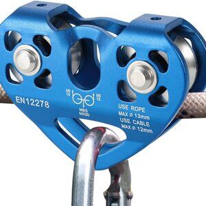 Machined Stainless steel part outdoor stationary double pulley(1 Set)